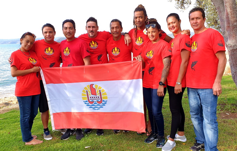 Le team Tahiti en Australie