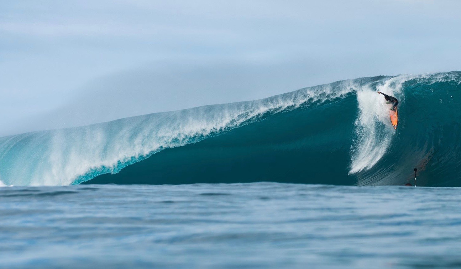 Gros engagement de la part de Ruarii Atani mais cela ne passera pas cette fois-là © Kirvan Baldassari