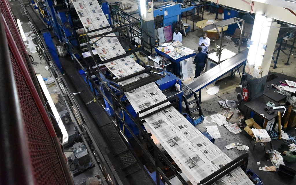 Pas de quotidiens nationaux en kiosques en raison d'une grève de la CGT du Livre