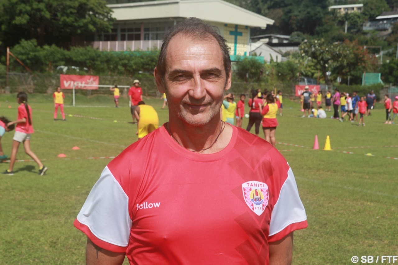 Patrice Flaccadori, directeur technique à la fédération tahitienne de football