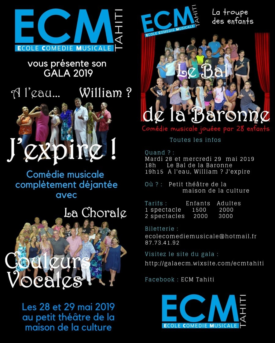 L'École comédie musicale de Tahiti prépare son gala