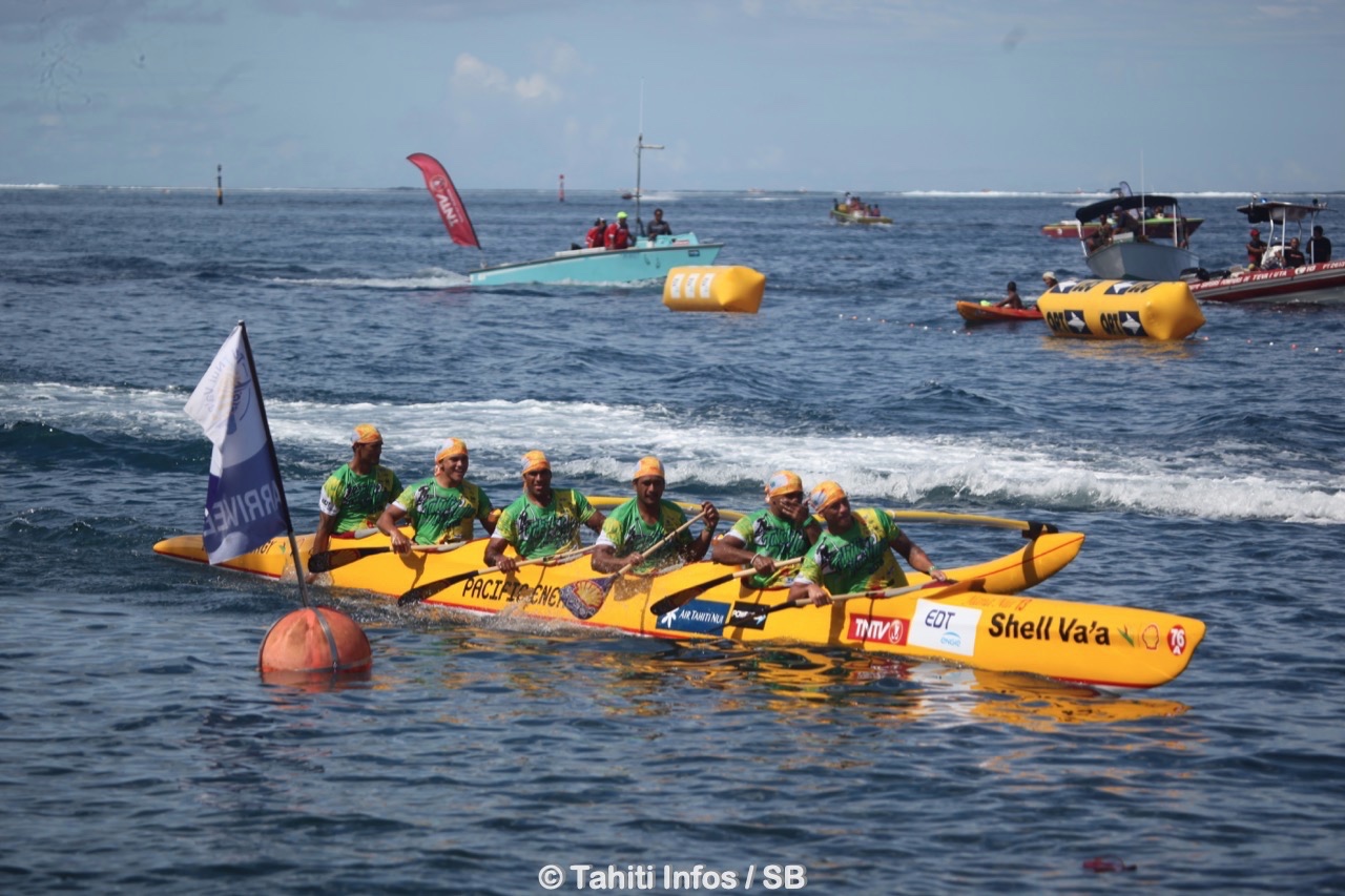 Large victoire pour Shell Va'a