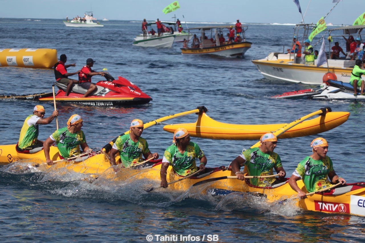 Comme en 2017, Shell Va'a s'offre un grand chelem sur la Tahiiti Nui Va'a