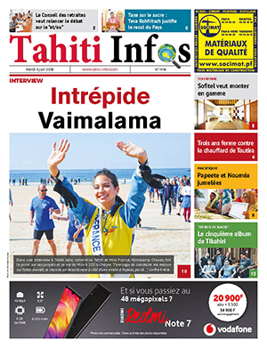 Cliquez sur la Une pour lire le journal.