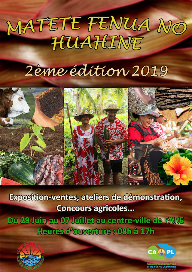La foire agricole de Huahine ouvrira ses portes le 29 juin