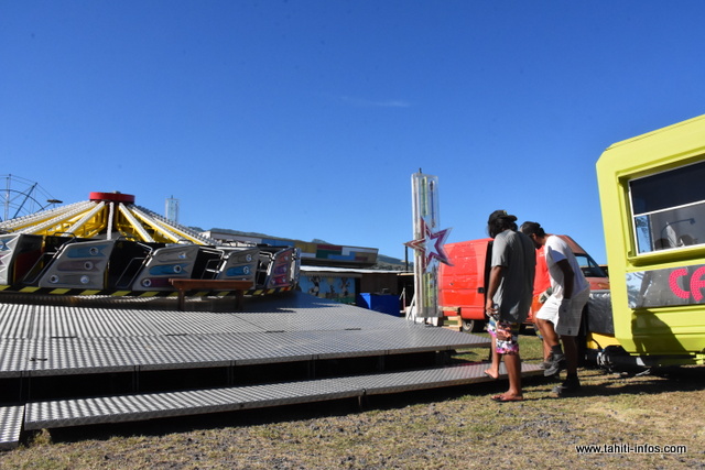 Le Hully Gully, l'une des nouvelles attractions de cette année du côté de Vaitupa.