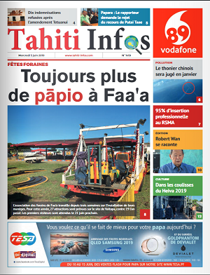 Cliquez sur la Une pour lire le journal.