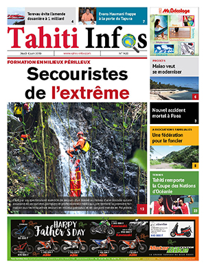 Cliquez sur la Une pour lire le journal.