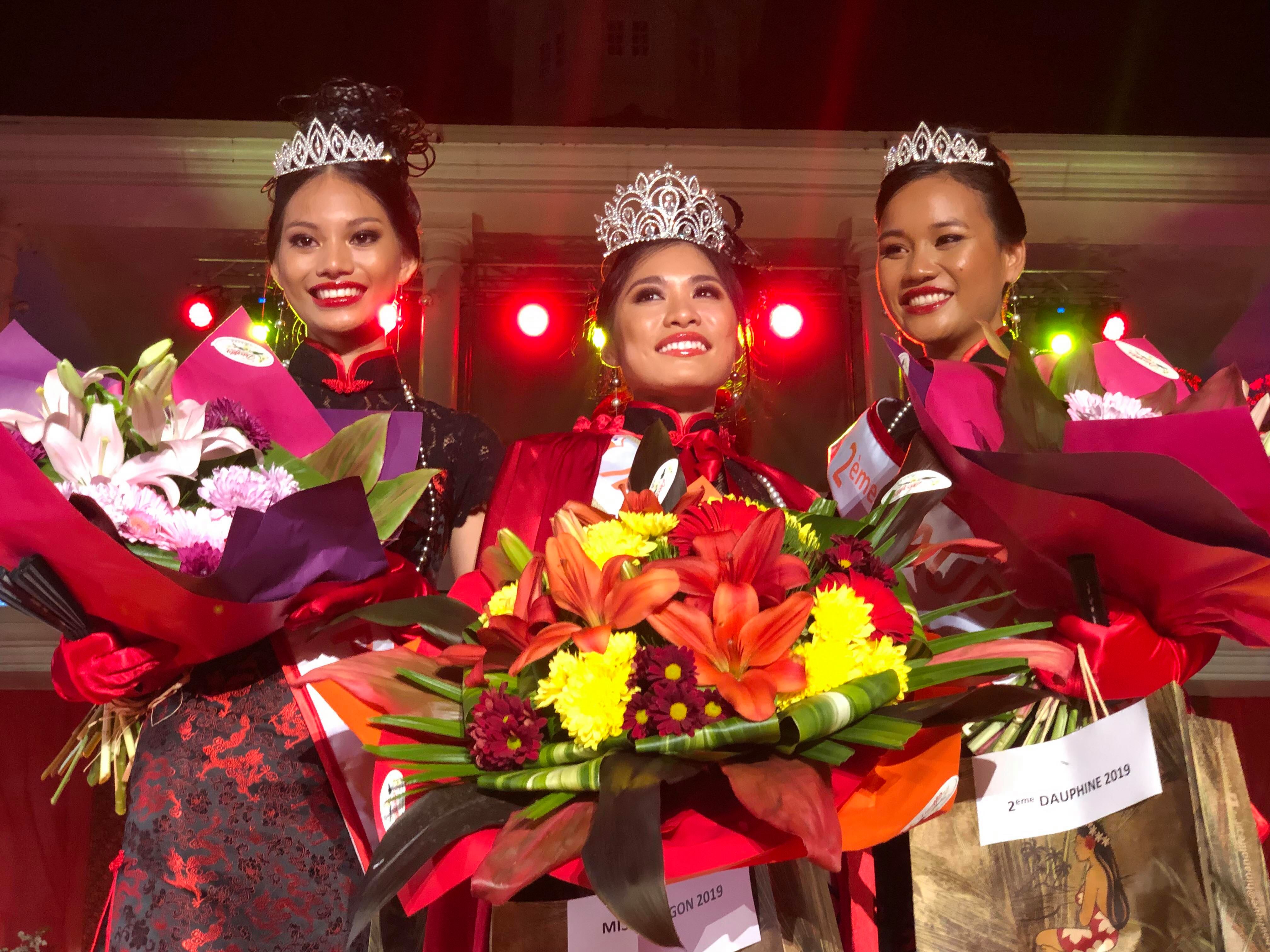 Alyzée Yao Tham Sao, Heimiti Teng et Erita San Choi.