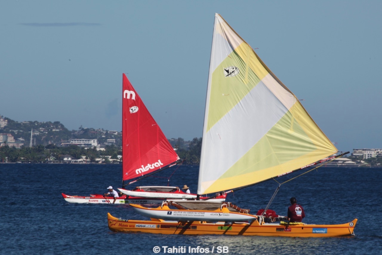 Six pirogues étaient engagées