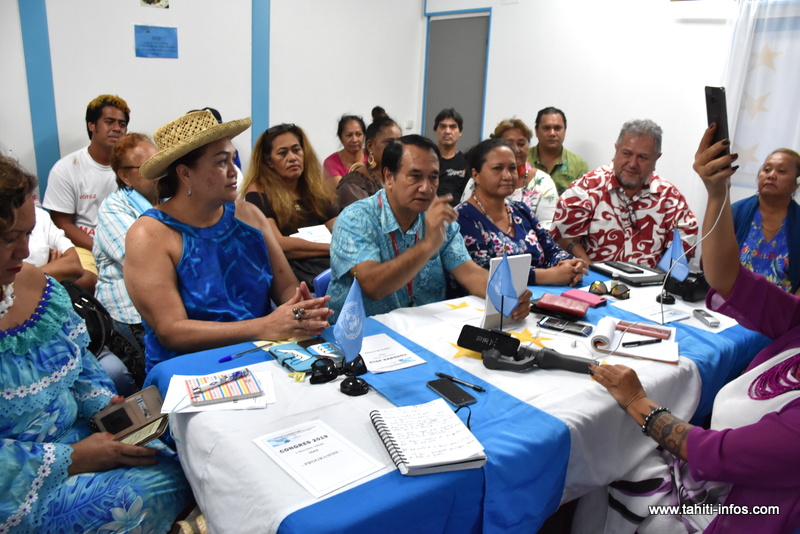 Le Tavini appelle à manifester pour le procès d'Oscar Temaru