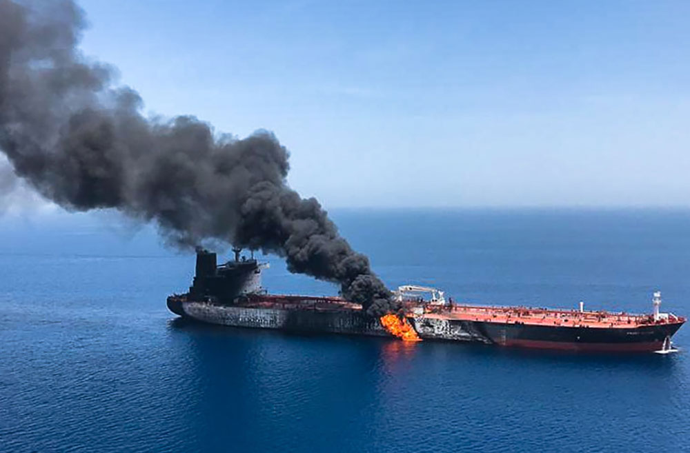 Nouvelle attaque contre des pétroliers dans le Golfe, sous tension