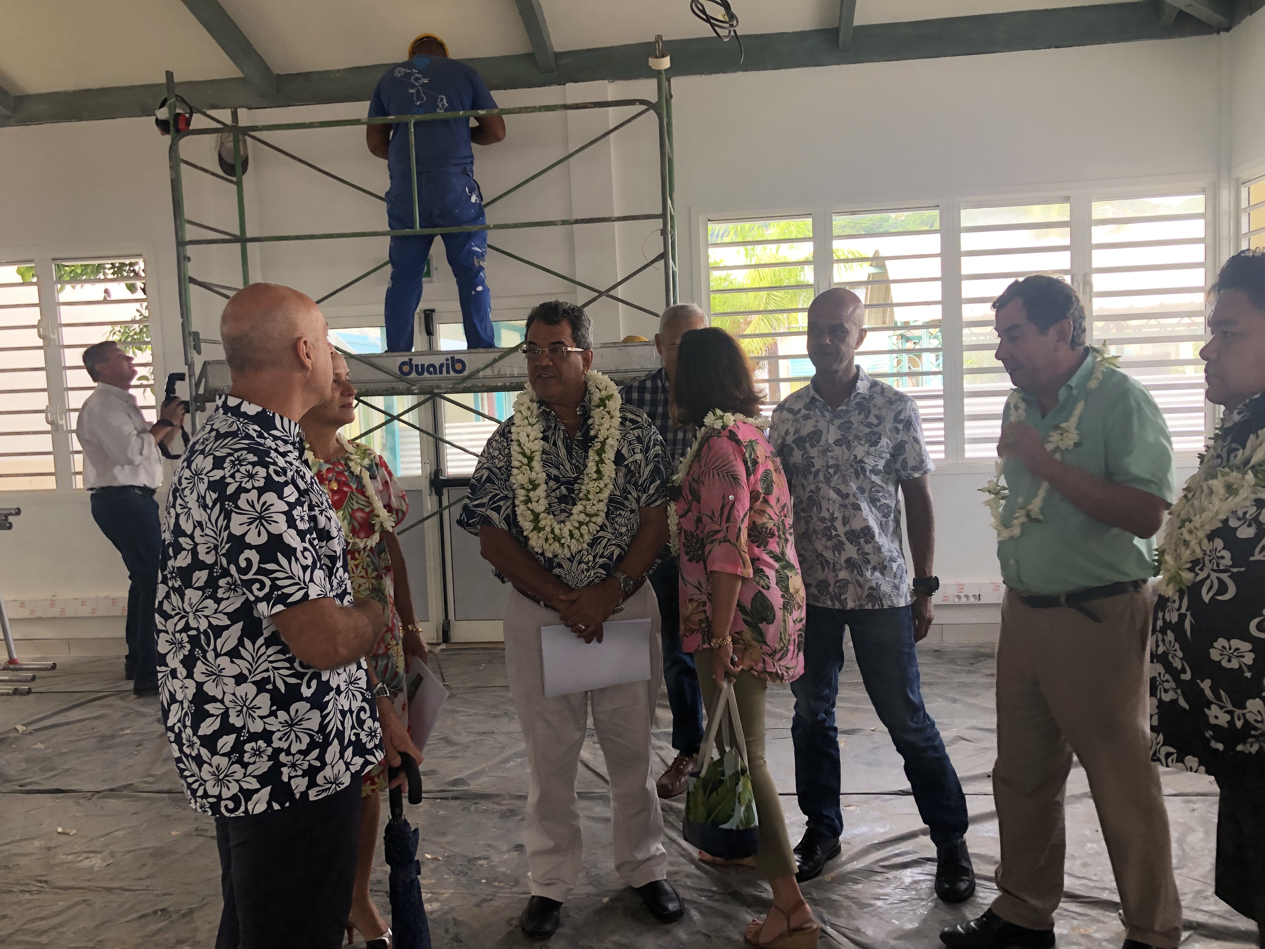 1 : L'extension de l'internat du LP de Mahina devrait accueillir ses premiers résidents à la prochaine rentrée.