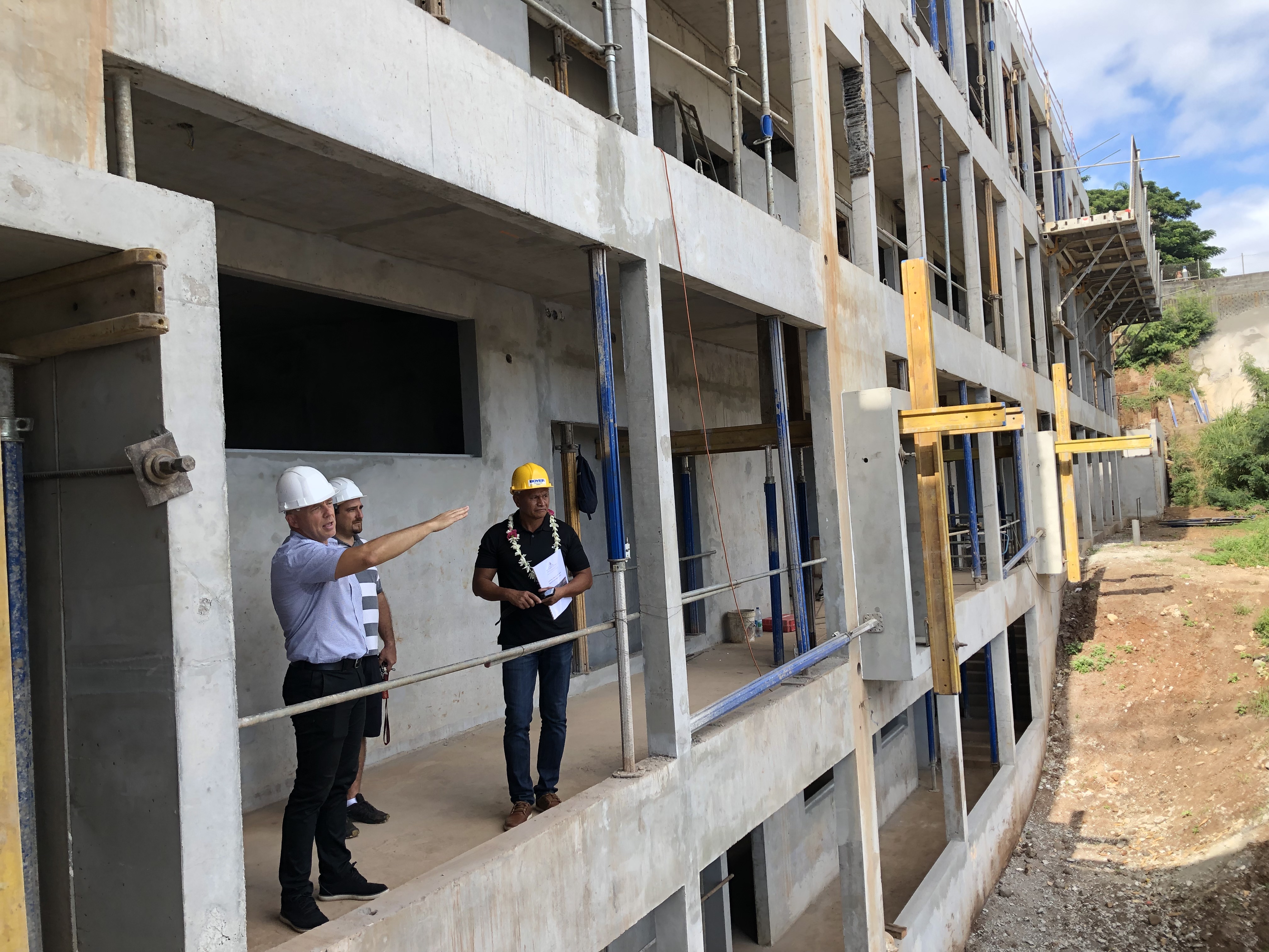 La construction de l'internat du LP de Faa'a devrait s'achever à la fin de l'année. Le batiment devrait être en mesure d'accueillir 228 élèves (36 collégiens et 192 lycéens).