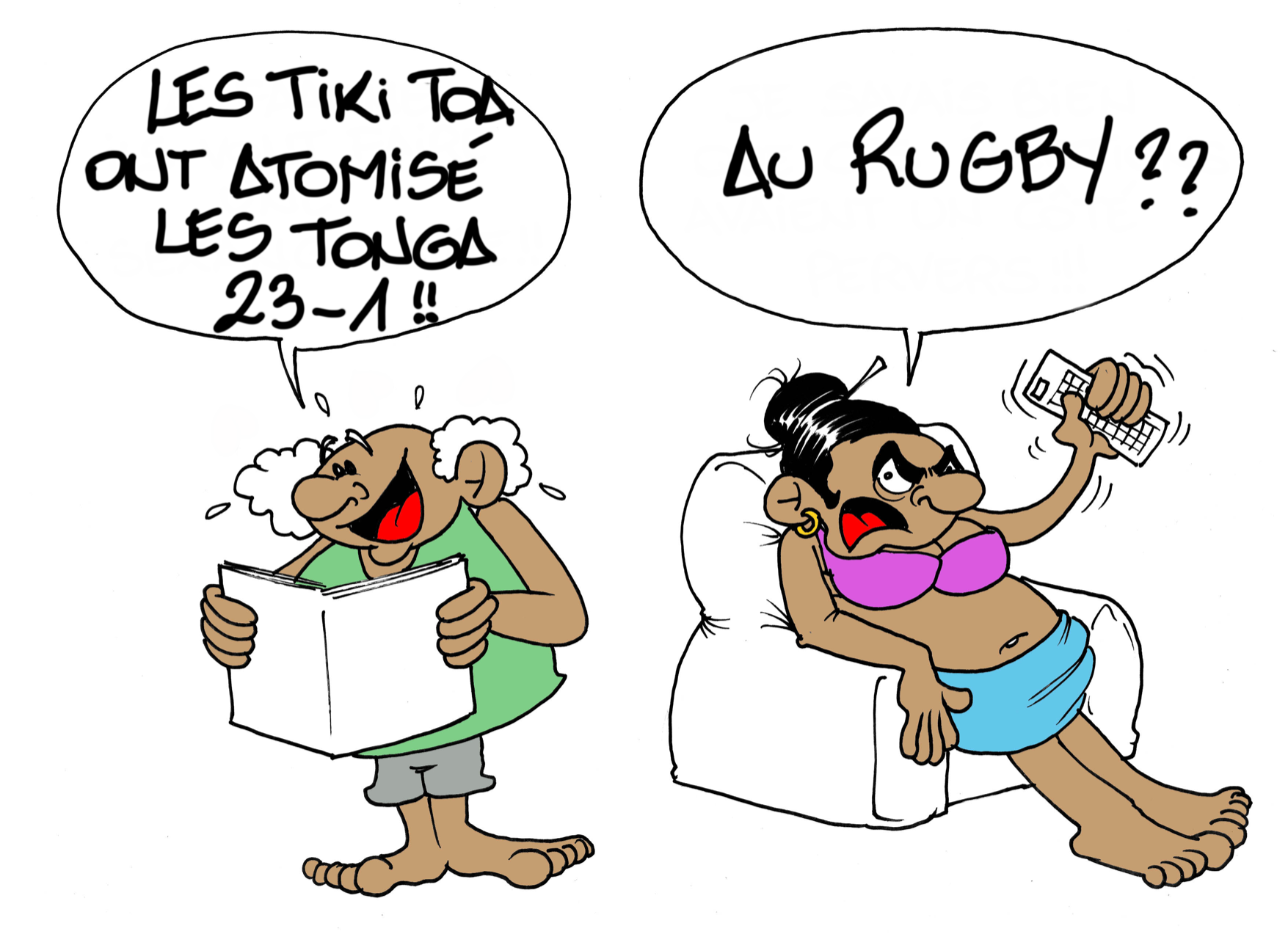 "Surclassement", par Munoz