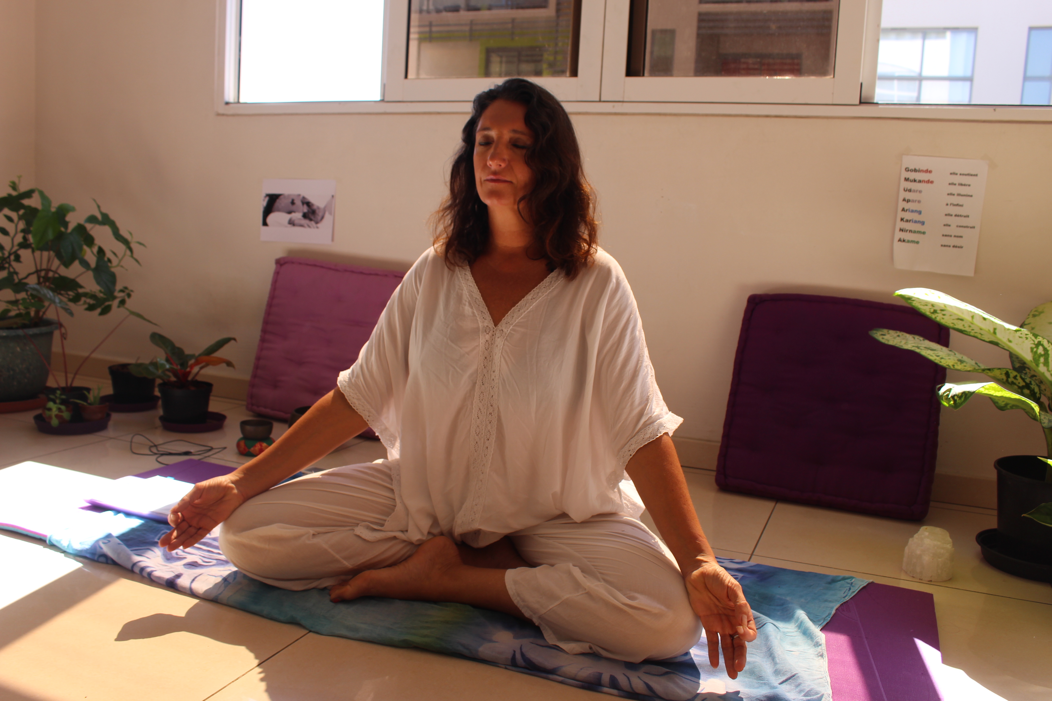 Une méditation collective pour la journée internationale du yoga