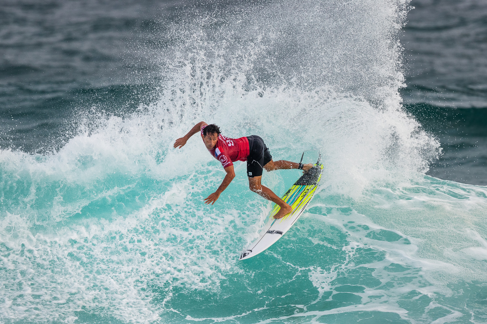 Le meilleur classé des trois Français devra passer par les repêchages © Damien Poullenot/WSL