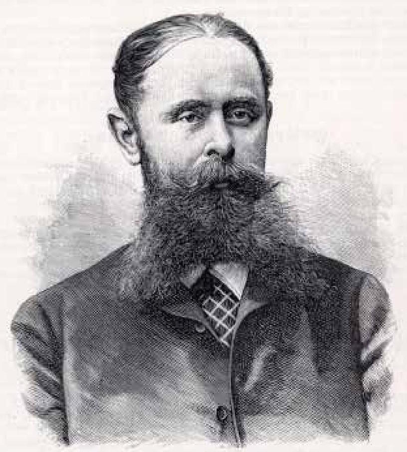 Karl von den Steinen alors au sommet de sa gloire. Il a à peine plus de quarante ans et son travail au Brésil l’a rendu célèbre.