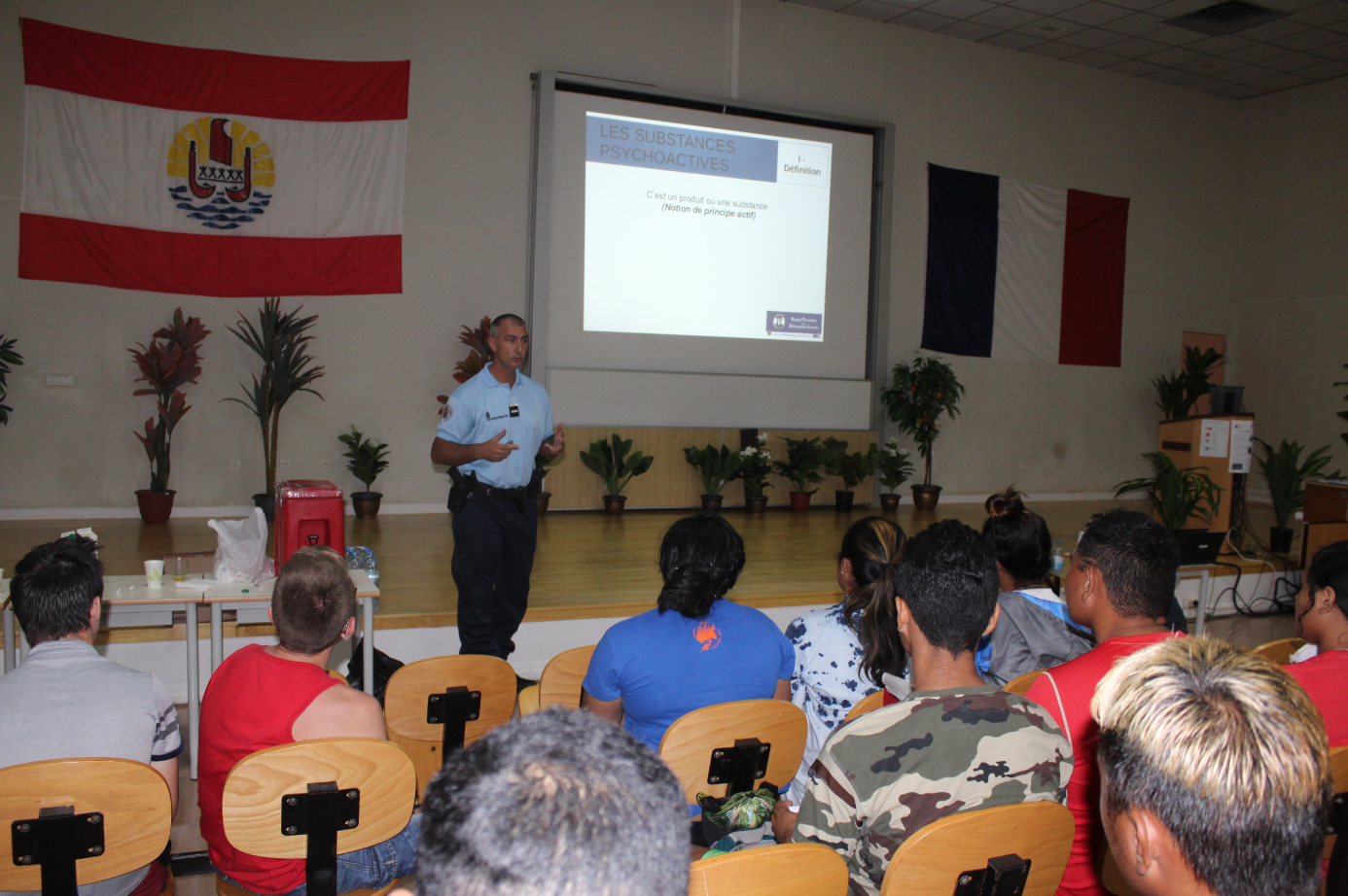 Environ 35 jeunes ont assisté à leur journée Défense et Citoyenneté.