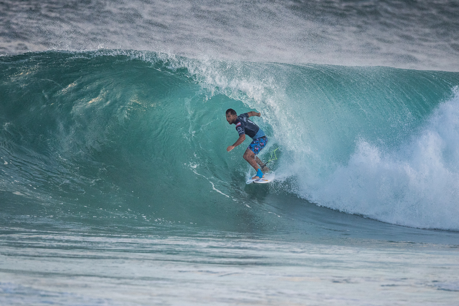 Encore une 9e place pour Michel Bourez qui s'incline face au champion du monde en titre, Gabriel Medina