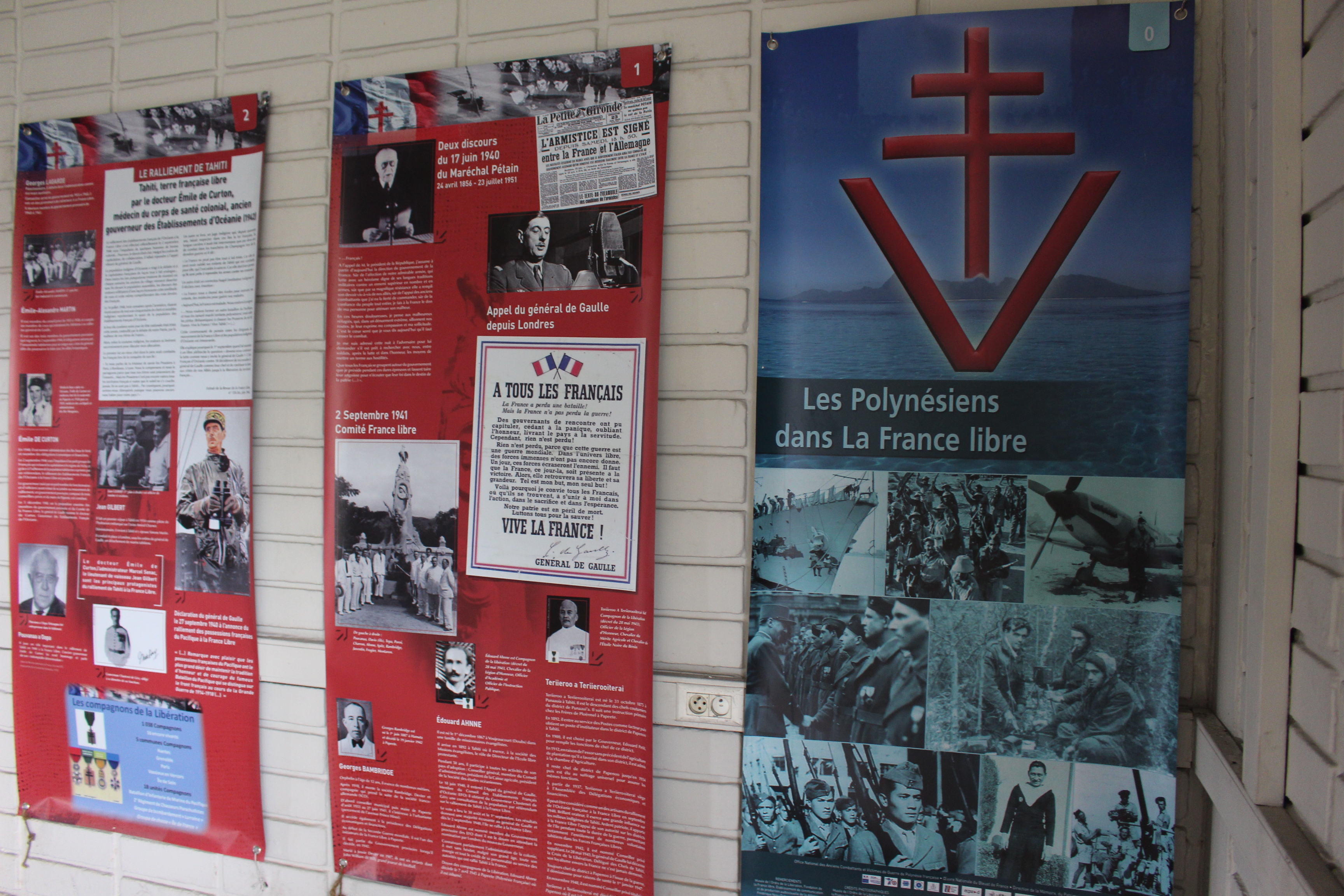 La Maison du combattant raconte "Les Polynésiens dans la France libre"