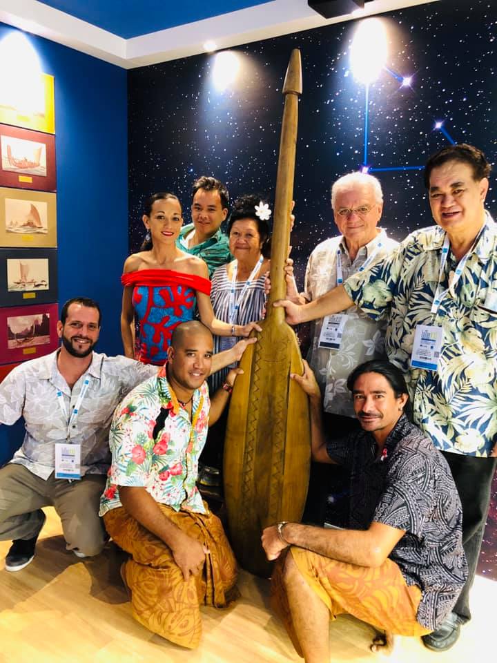 Teiva Véronique et Alex Sanchez Tohitika, deux passionnés de navigation traditionnelle