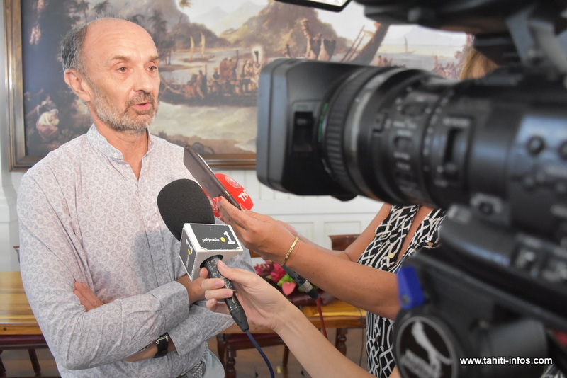 Laurent Pasco, directeur par intérim du service de biosécurité.