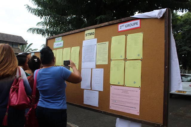 Les résultats du bac technologique 