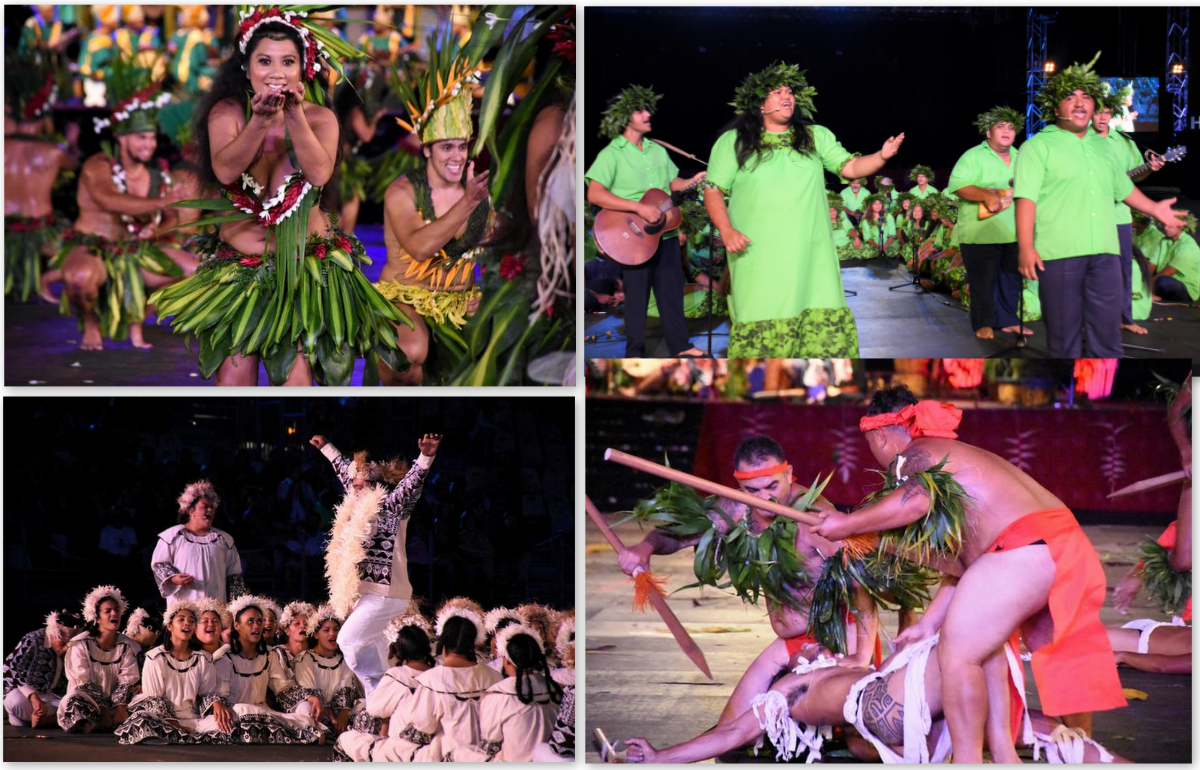 Retour en images sur la soirée du 4 juillet du Heiva i Tahiti