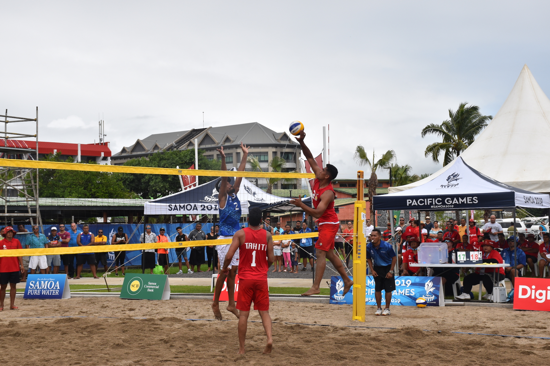 Terau Ena et Jérémie Paraue, du club de Pirae, est la paire retenue pour les Jeux du Pacifique.
