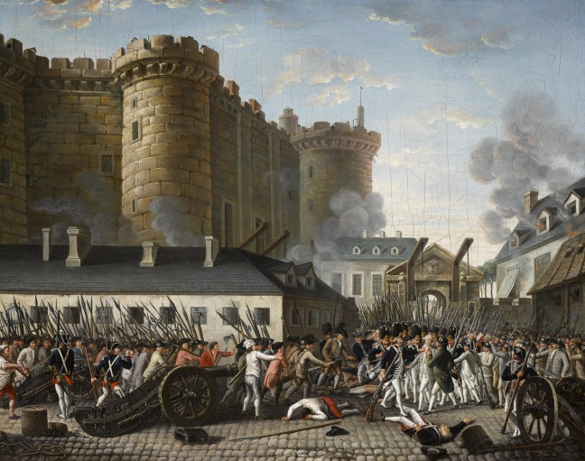 La prison de La Bastille.