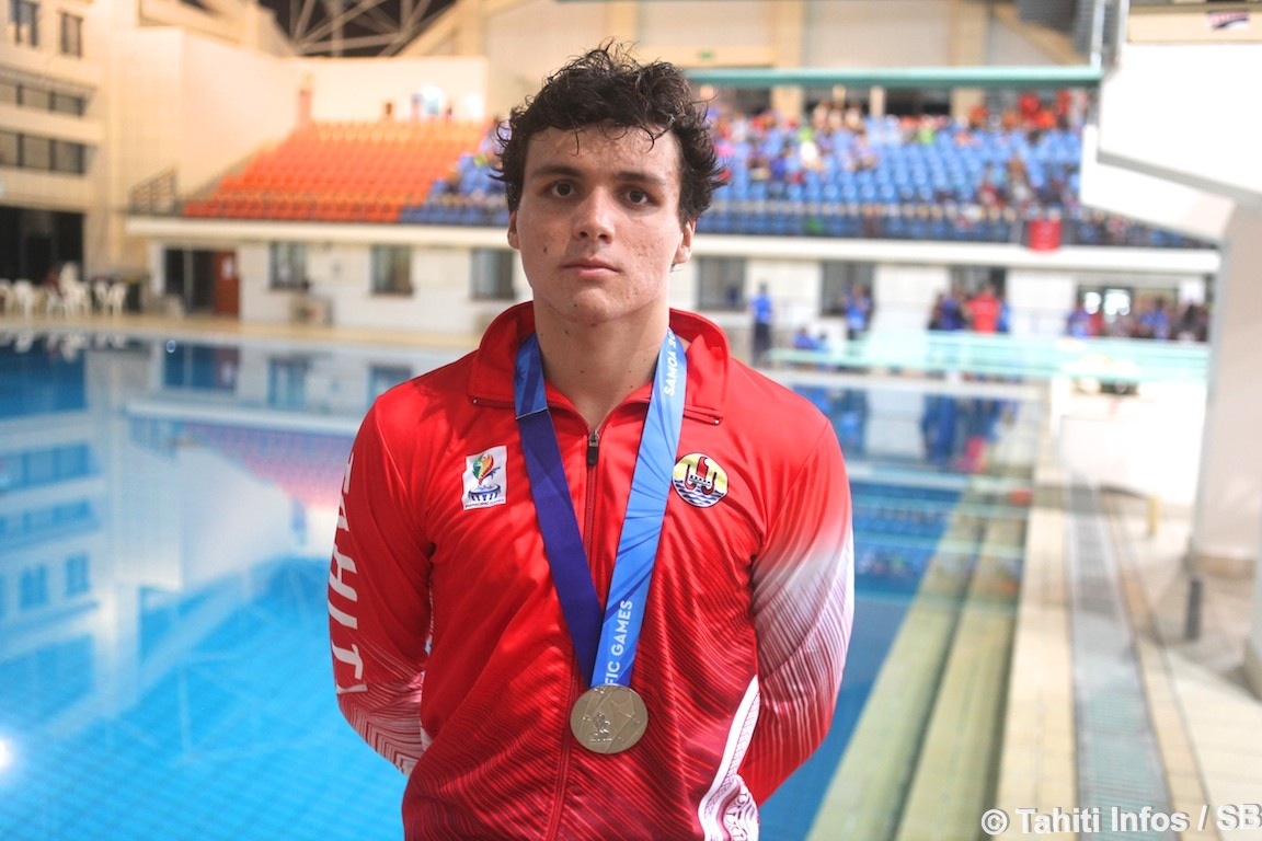 Quatre nouvelles médailles pour Tahiti en natation