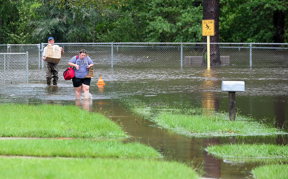 La Nouvelle-Orléans, déjà inondée, menacée par une forte tempête tropicale