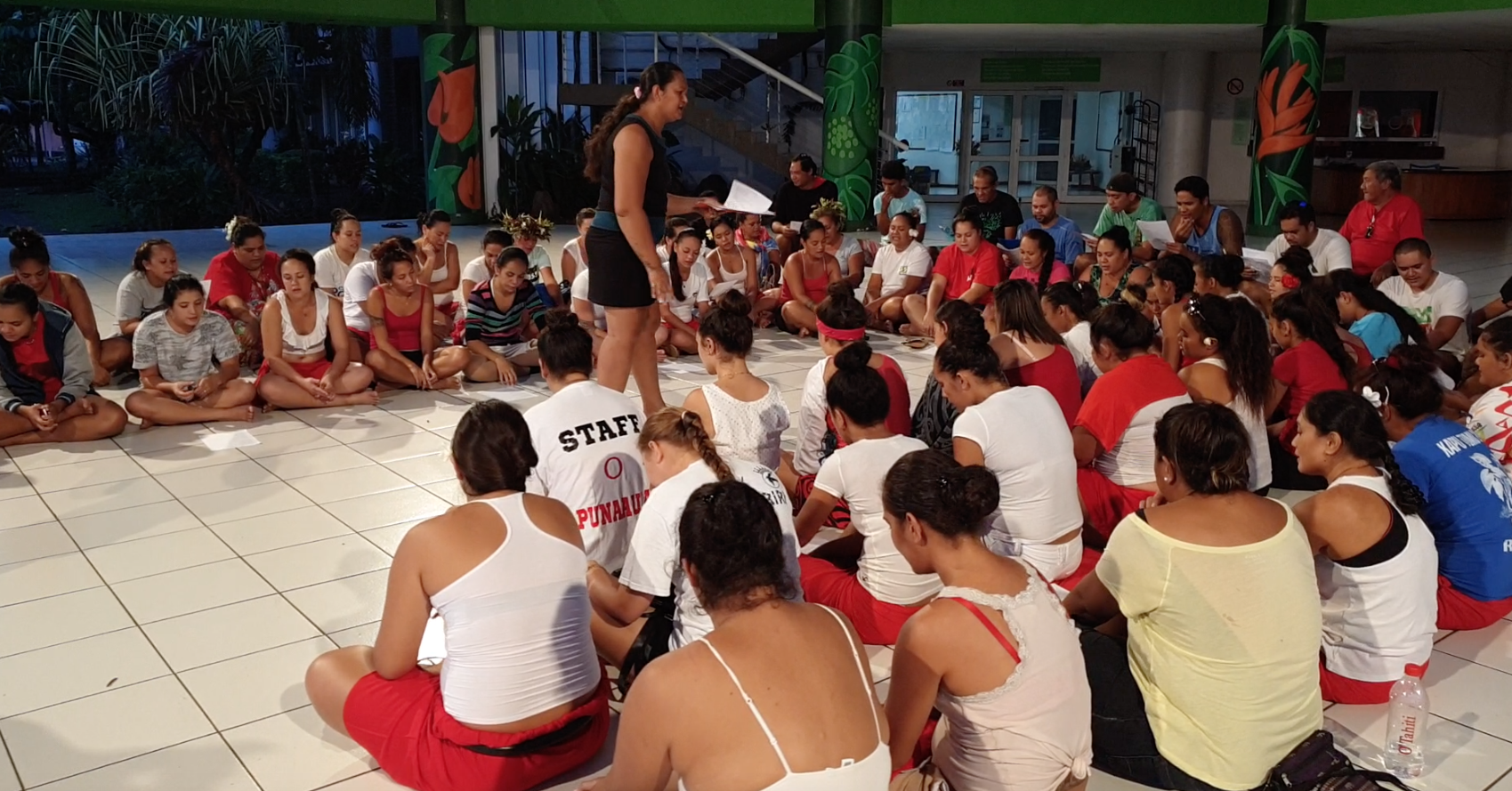 O Punaauia raconte l'arrivée  du premier banian sur terre