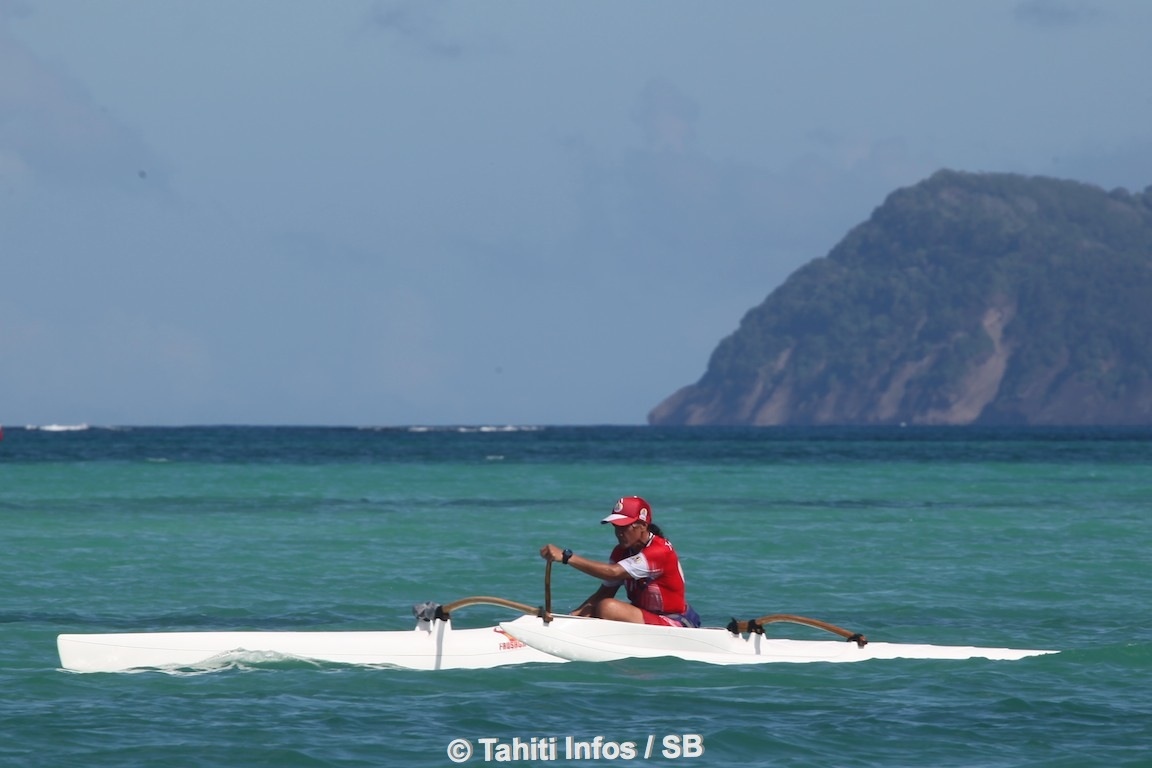 Doublé en or en va'a marathon