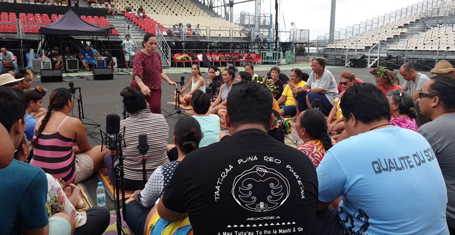 Te Noha no Rotui chante  pour notre langue maternelle