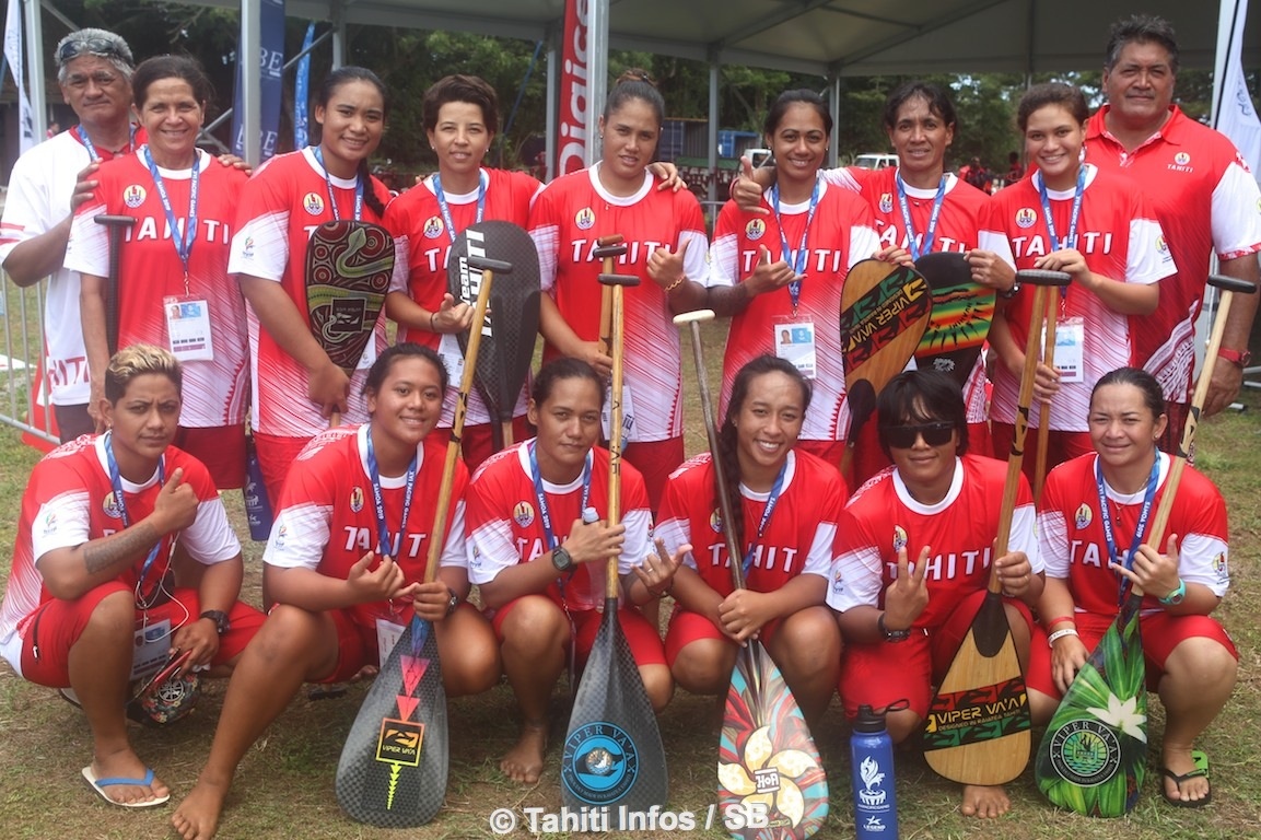 La sélection de Tahiti féminine