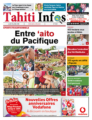 Cliquez sur la Une pour lire le journal