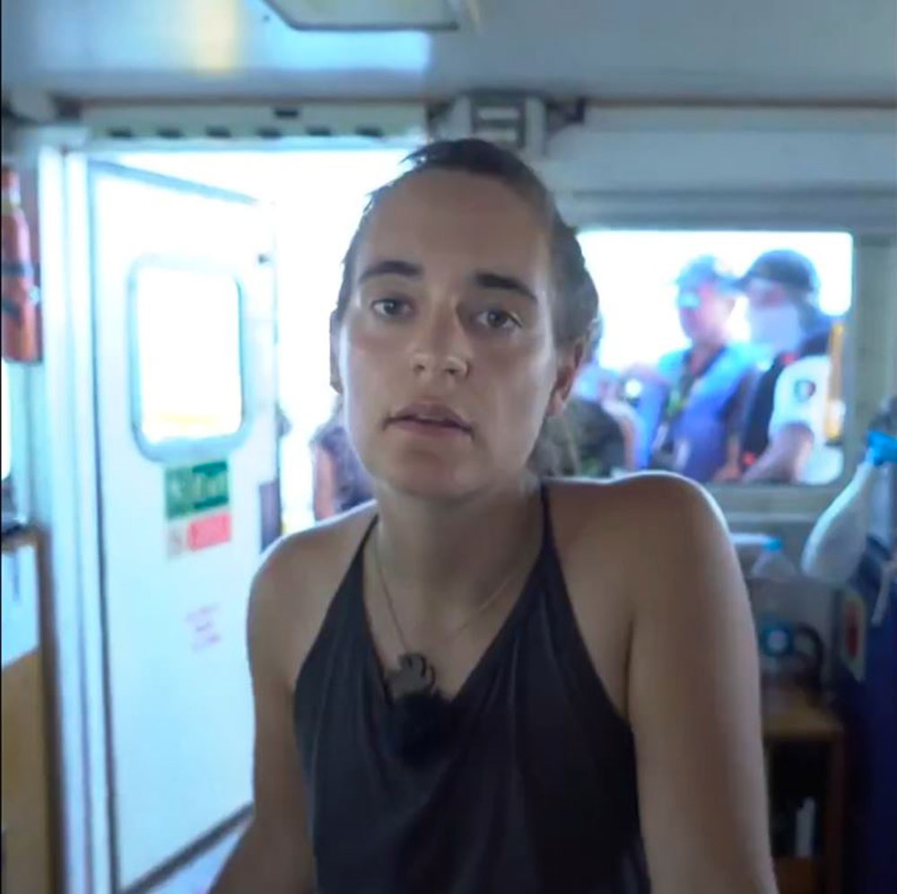 Carola Rackete, capitaine du Sea-Watch 3, appelle l'UE à agir