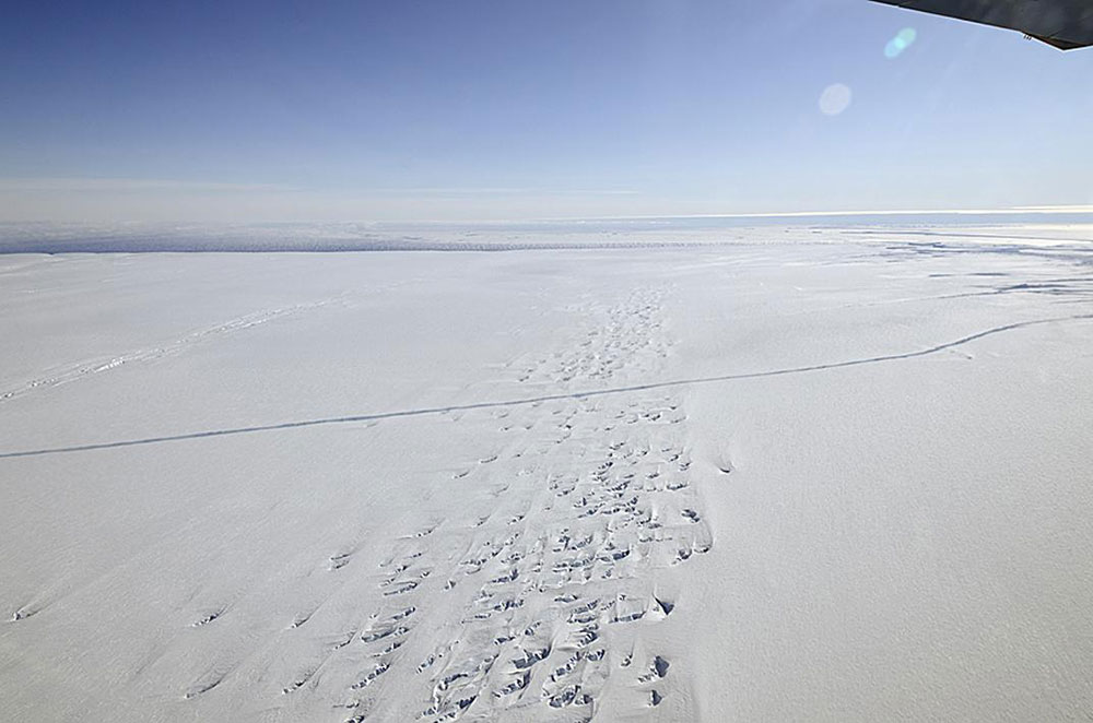 Une solution contre la fonte de l'Antarctique ouest? Des canons à neige