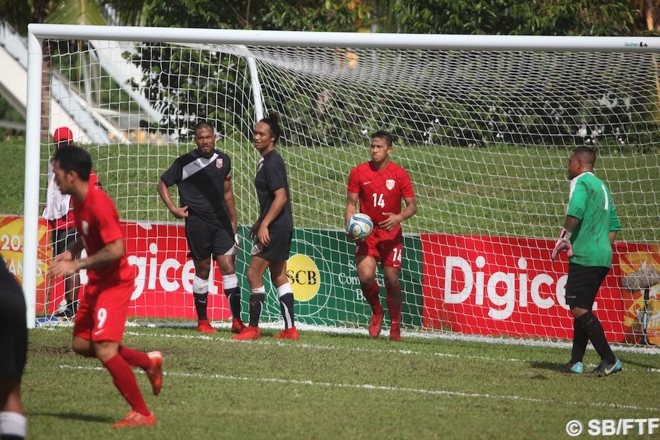 8 buts ont été marqués par Tamatoa Tetauira et ses coéquipiers