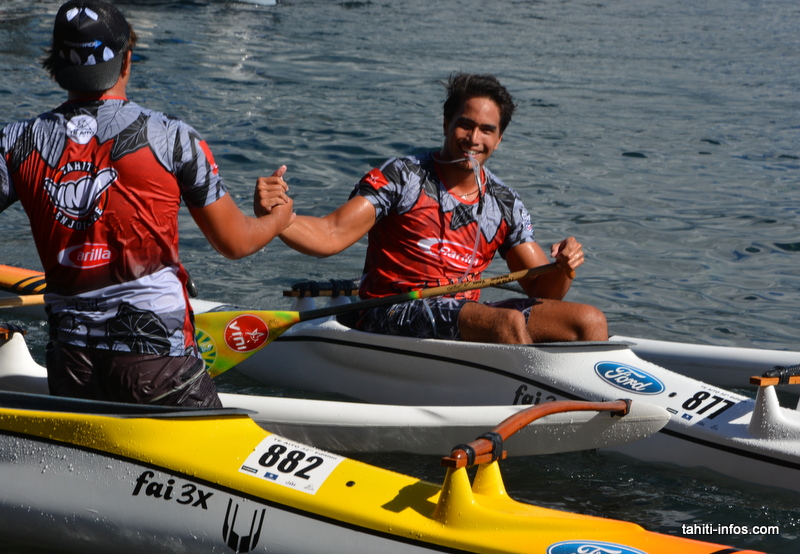 Ils ont tout donné l'un contre l'autre, mais restent de très bons amis. Un bel exemple de l'esprit du sport.