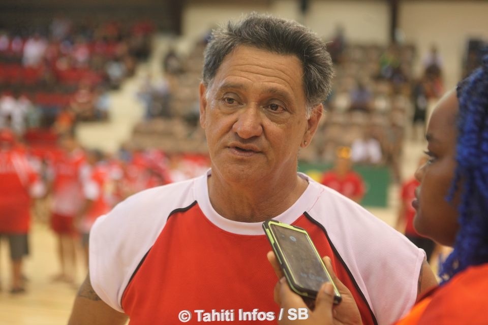 Abel Temarii, un président de fédération heureux