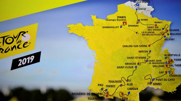 Les athlètes du Tour de France arrivent dimanche