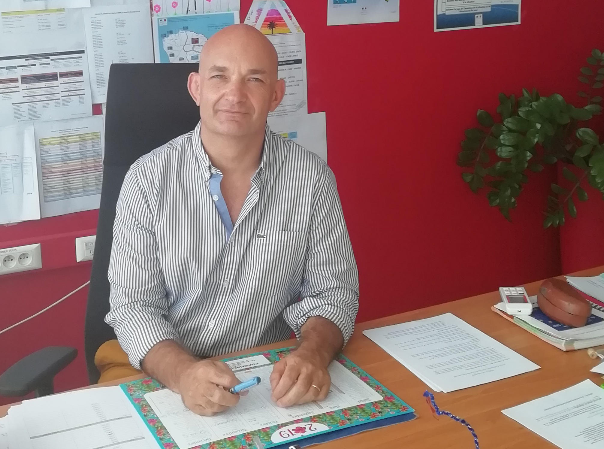 Lionel Lecomte, directeur du SPIP de Polynésie française.