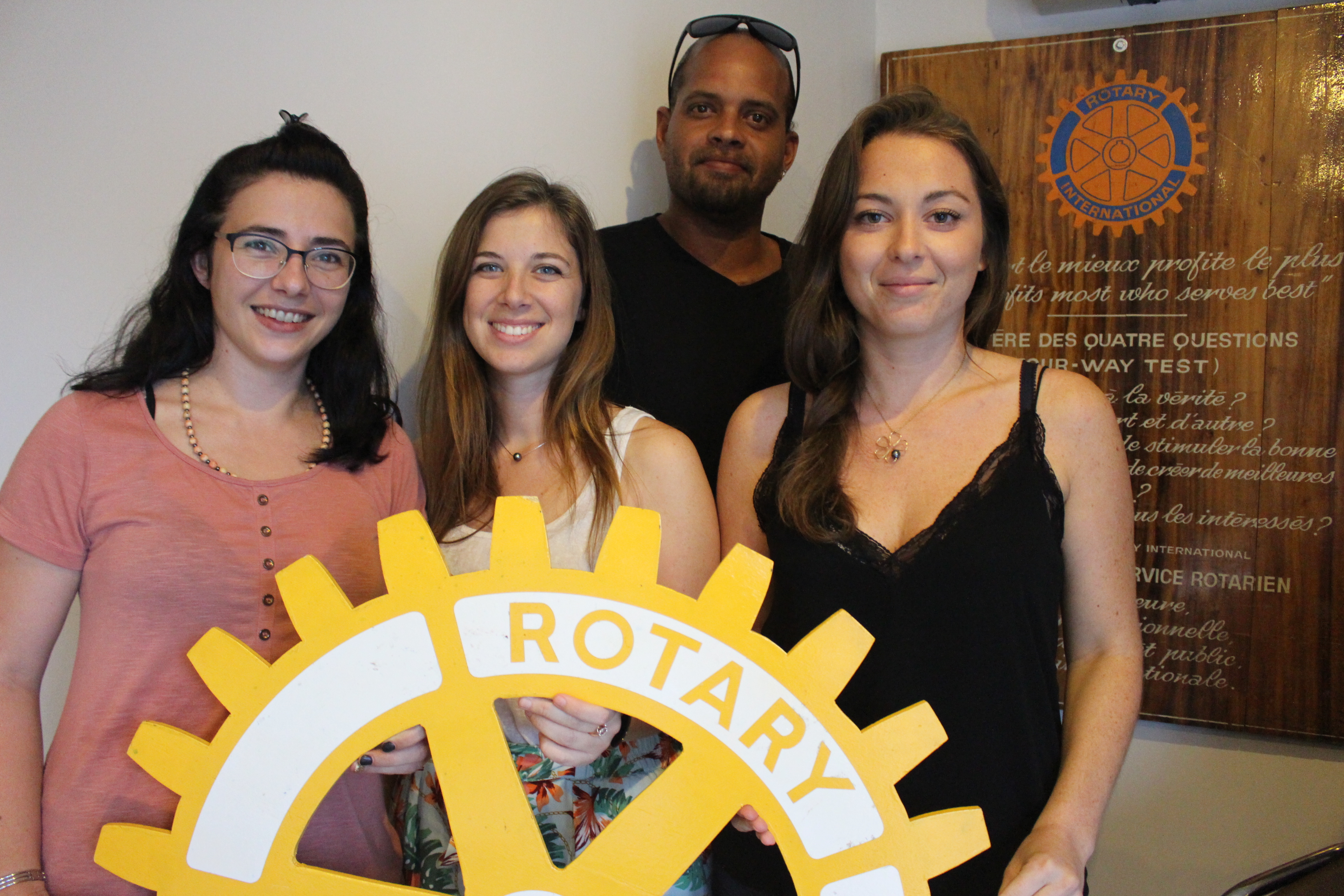 Le Rotaract club de Tahiti repart