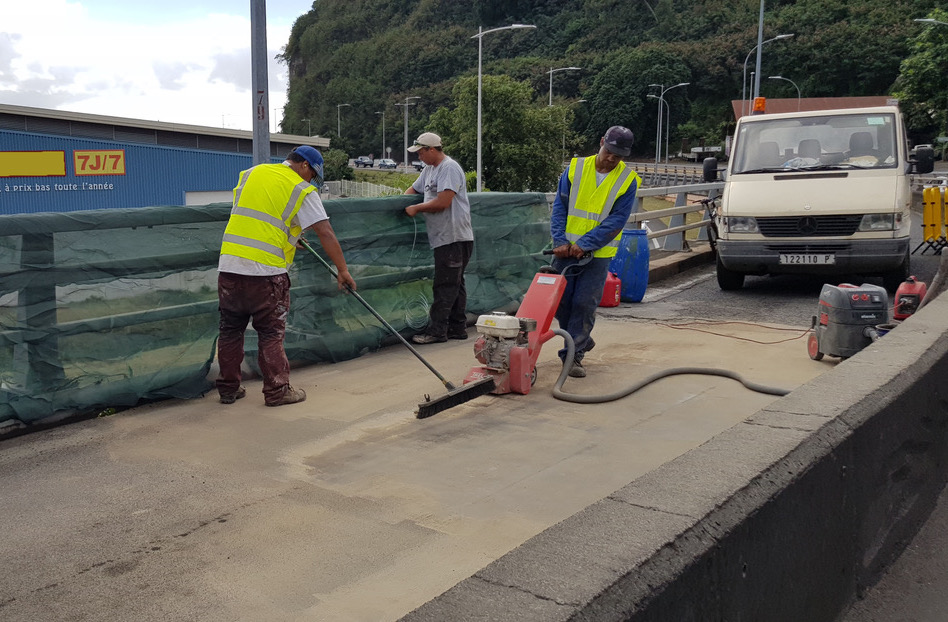 Fin des travaux du viaduc de la Punaruu ce week-end