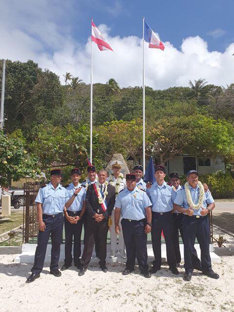 Douze agents de la commune de Maupiti décorés