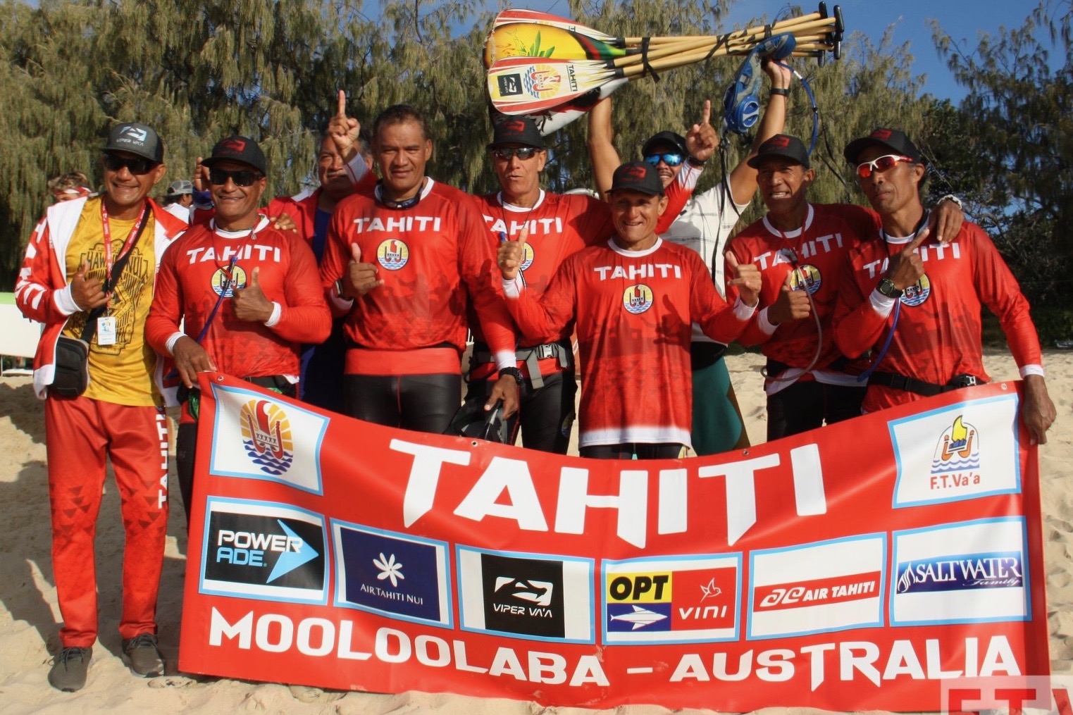 La dernière médaille d'or a été obtenue hier soir par les vétérans 50 © FTVAA