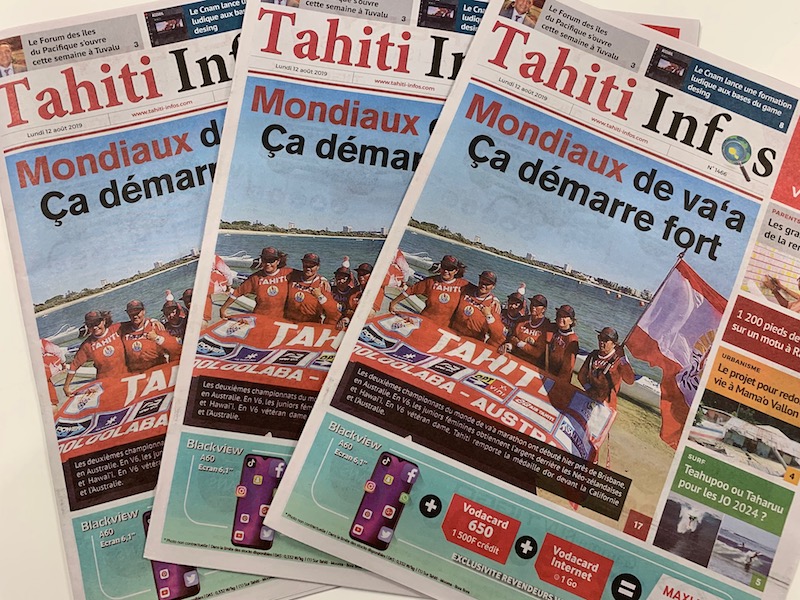 Pas d’édition papier de Tahiti Infos avant lundi